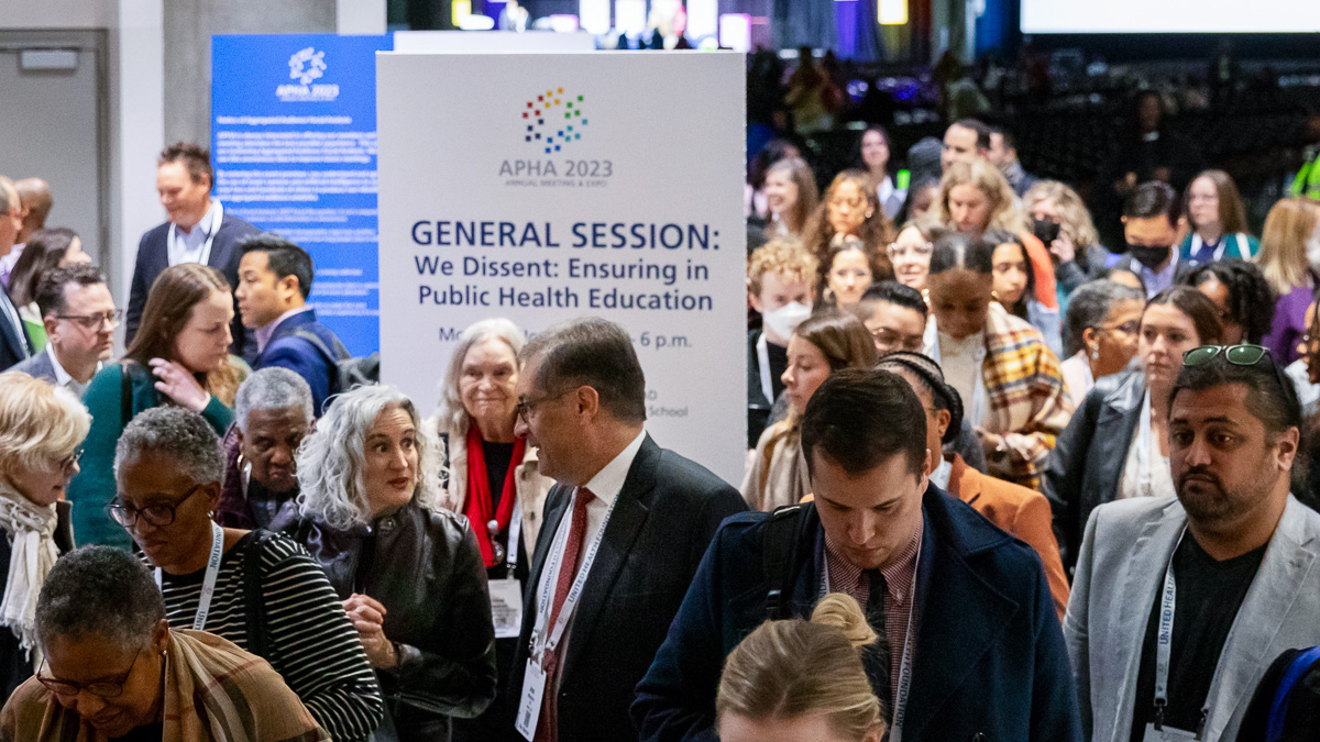 Harnessing Data to Redesign APHA's Annual Meeting Freeman