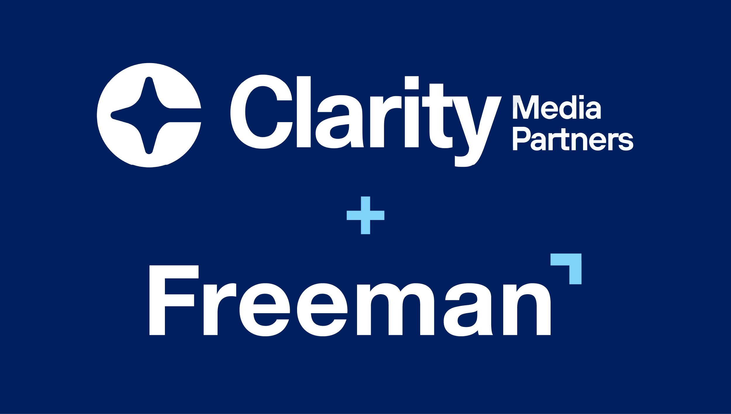 Clarity Media and Freeman Launch an Integrated Marketplace for Easier, Smarter Event Sponsorships